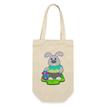 Bunny Skater Skateboard - Sac à bouteille - nature - Devant