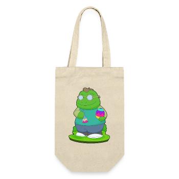 Coloriage de Pâques de grenouilles - Sac à bouteille - nature - Devant