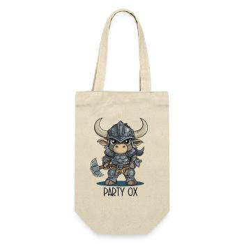Party Ox – Groupe de Héros Chevalier Bœuf - Sac à bouteille - nature - Devant