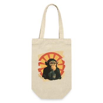 Monkey - Gift Bag for Bottles - nature - Front