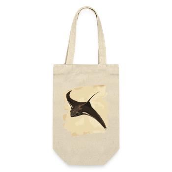 Raies Manta Rétro - Sac à bouteille - nature - Devant
