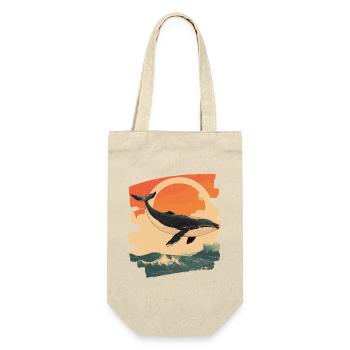 Baleine - Sac à bouteille - nature - Devant