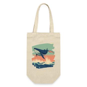Baleine - Sac à bouteille - nature - Devant