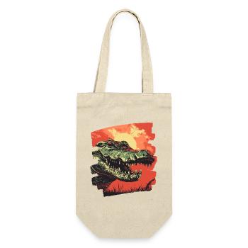 Crocodile - Gift Bag for Bottles - nature - Front