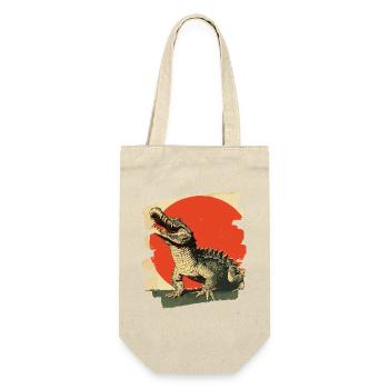 Crocodile - Gift Bag for Bottles - nature - Front