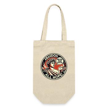 Abandon all hope, Dante in hell - Gift Bag for Bottles - nature - Front