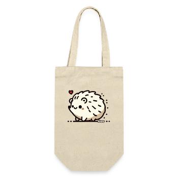 Mignon piquant, un hérisson avec un cœur - Sac à bouteille - nature - Devant