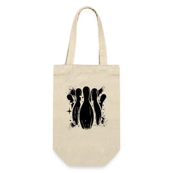 Dessin de bowling - Sac à bouteille - nature - Devant
