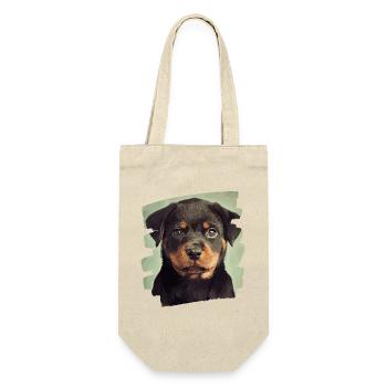 Rottweiler - Sac à bouteille - nature - Devant