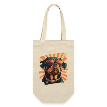 Rottweiler - Sac à bouteille - nature - Devant