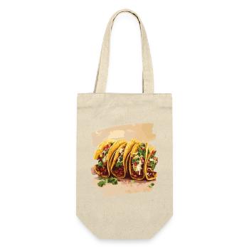 Taco - Gift Bag for Bottles - nature - Front