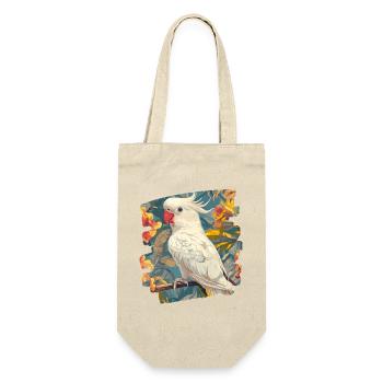 Cockatoo - Gift Bag for Bottles - nature - Front
