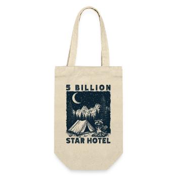5 Milliarden Sterne Hotel Wandern Outdoor Geschenk - Geschenkbeutel für Flaschen - Natur - Vorne