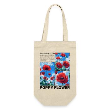 Coquelicot Nature Esthétique Botanique Fleur Cadeau - Sac à bouteille - nature - Devant