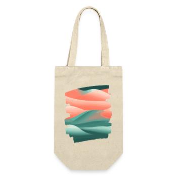Abstrakte Kunst - Geschenkbeutel für Flaschen - Natur - Vorne