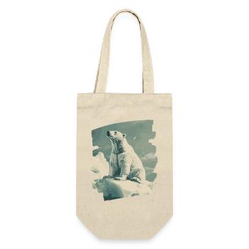 Polar bear - Gift Bag for Bottles - nature - Front