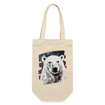 Polar bear - Gift Bag for Bottles - nature - Front