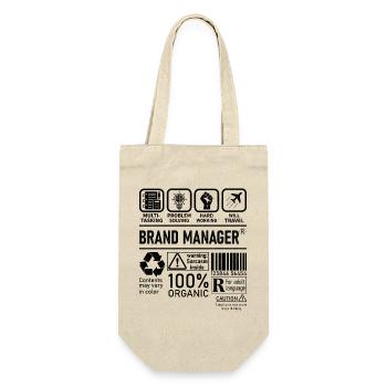 Brand Manager multi tasking problem solving - Gift Bag for Bottles - nature - Front
