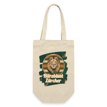Härzbluetzürcherin Zürich Zurich Zurich - Gift Bag for Bottles - nature - Front