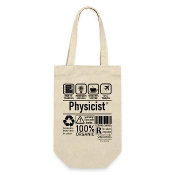 Physicist Specialist multi tasking problem solving - Gift Bag for Bottles - nature - Front