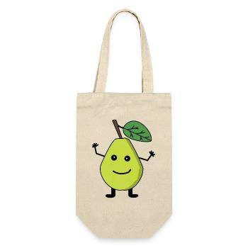 Pear Fruit Fruits Fruit Children Child - Gift Bag for Bottles - nature - Front