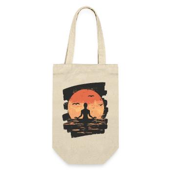Yoga Namaste Meditation - Gift Bag for Bottles - nature - Front
