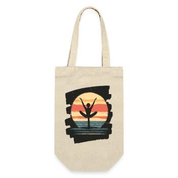 Yoga Namaste Meditation - Gift Bag for Bottles - nature - Front