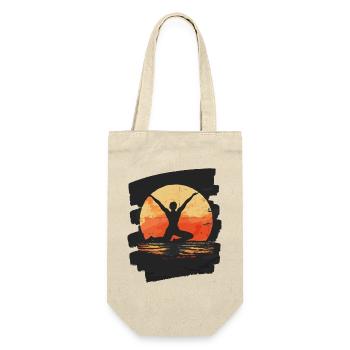 Yoga Namaste Meditation - Gift Bag for Bottles - nature - Front