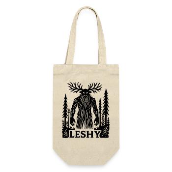 Leshy Spirit | Slavic Forest Protector - Gift Bag for Bottles - nature - Front