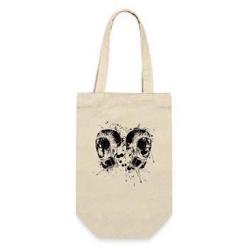 Kickboxing Gloves Graffiti - Gift Bag for Bottles - nature - Front