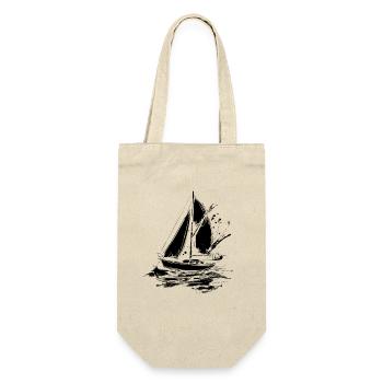 Sailboat - Gift Bag for Bottles - nature - Front
