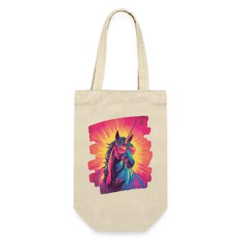Unicorn - Gift Bag for Bottles - nature - Front