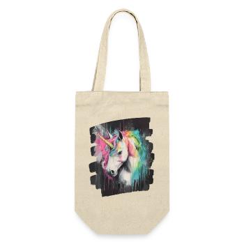 Unicorn - Gift Bag for Bottles - nature - Front