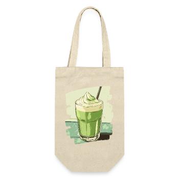 Matcha Latte Lover Green Tea - Gift Bag for Bottles - nature - Front