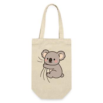Dear little koala - Gift Bag for Bottles - nature - Front