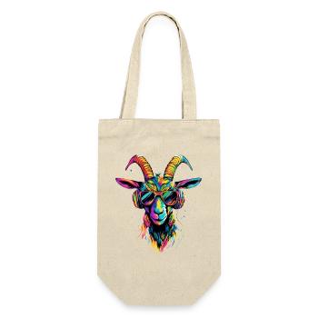 Goat Domestic Goat Capricorn Goat Goat Cute Goats - Gift Bag for Bottles - nature - Front