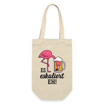 It's escalating! ANYWAY! - Gift Bag for Bottles - nature - Front