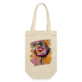Lollipop lollipop candy candy - Gift Bag for Bottles - nature - Front