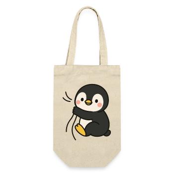 Cuddly Penguin - Gift Bag for Bottles - nature - Front