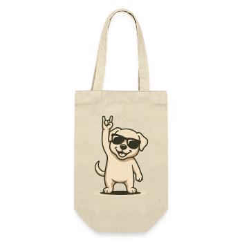 Rock’n’Wuff - Sac à bouteille - nature - Devant