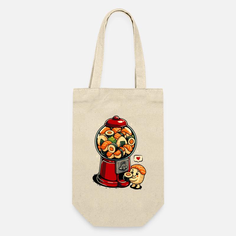 Gumball - Sushis aux boules de gomme - Sac à bouteille - nature