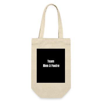 Team Rien à Foutre – Citation attitude française - Sac à bouteille - nature - Devant