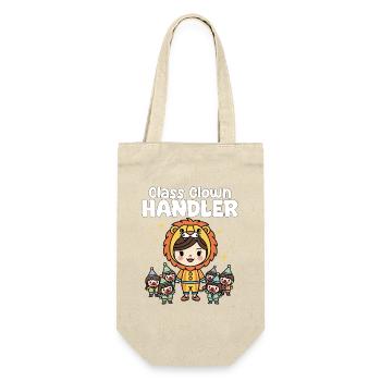 CLASS CLOWN HANDLER - TEACHER GIFT - Gift Bag for Bottles - nature - Front