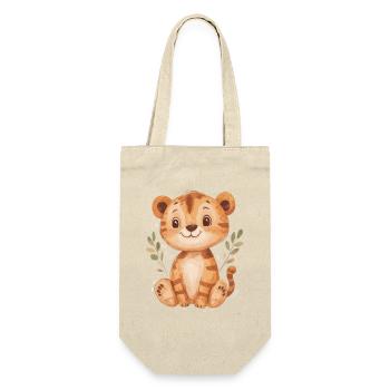 Cute Tiger – Fun Gift Idea for Kids - Gift Bag for Bottles - nature - Front