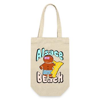 Der Strand des Elsass - Geschenkbeutel für Flaschen - Natur - Vorne