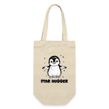 Charming Penguin Illustration for Apparel - Gift Bag for Bottles - nature - Front