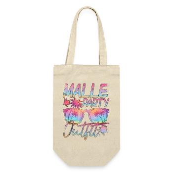 Malle Party Outfit Sunglasses - Gift Bag for Bottles - nature - Front