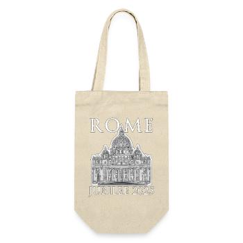 Rome 2025 Jubilé et Vatican Saint-Pierre v3 - Sac à bouteille - nature - Devant