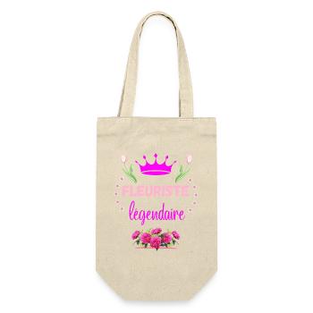 Legendary Florist - Gift Bag for Bottles - nature - Front