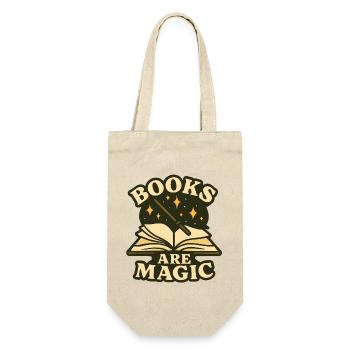 Magic Book Spell Illustration - Gift Bag for Bottles - nature - Front
